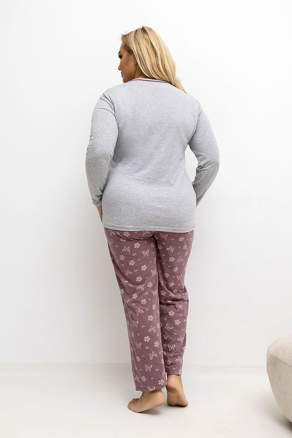 Plus Size Pyjama model 221187 Forever Pink