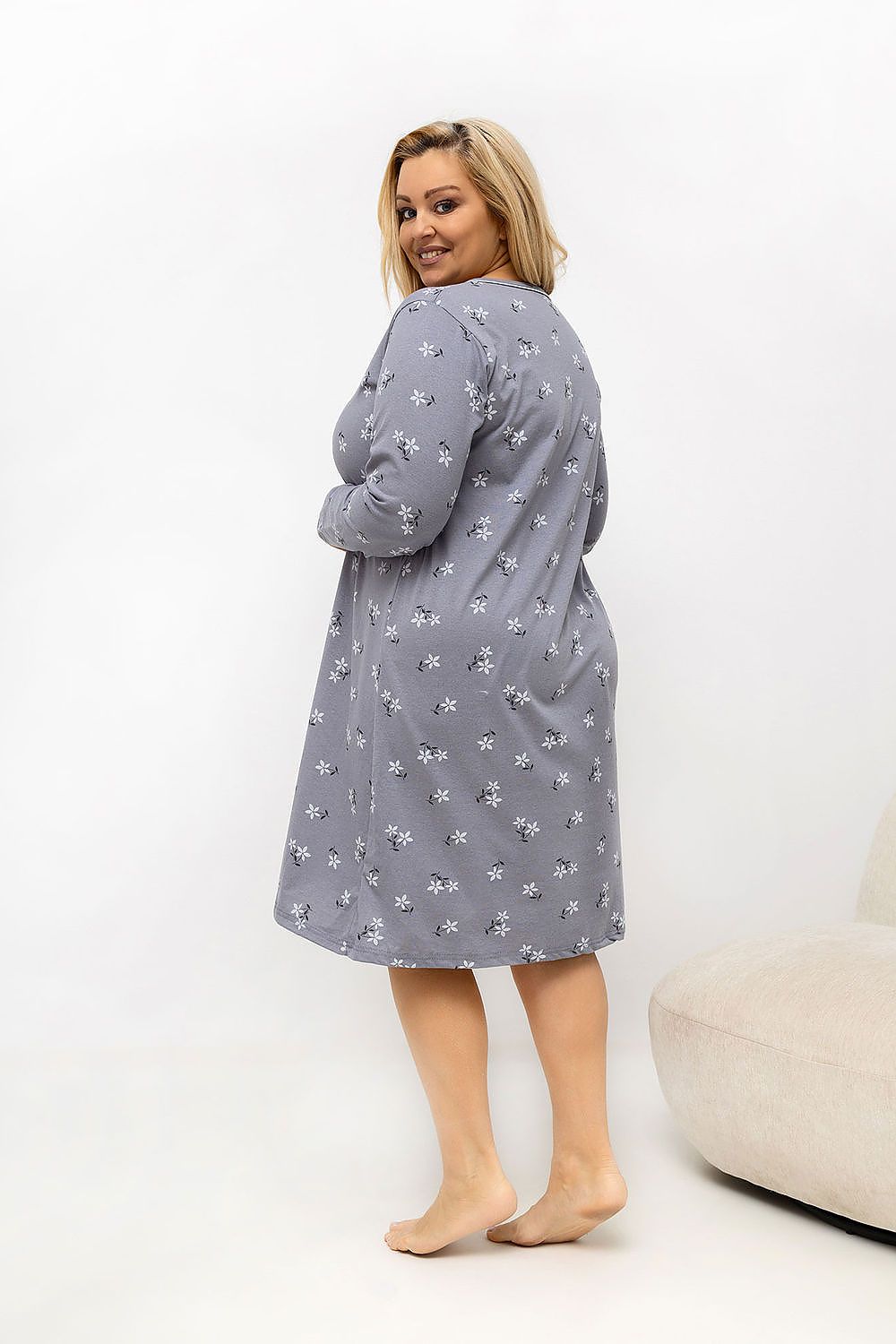 Nachtjapon Plus Size model 226134 Forever Pink