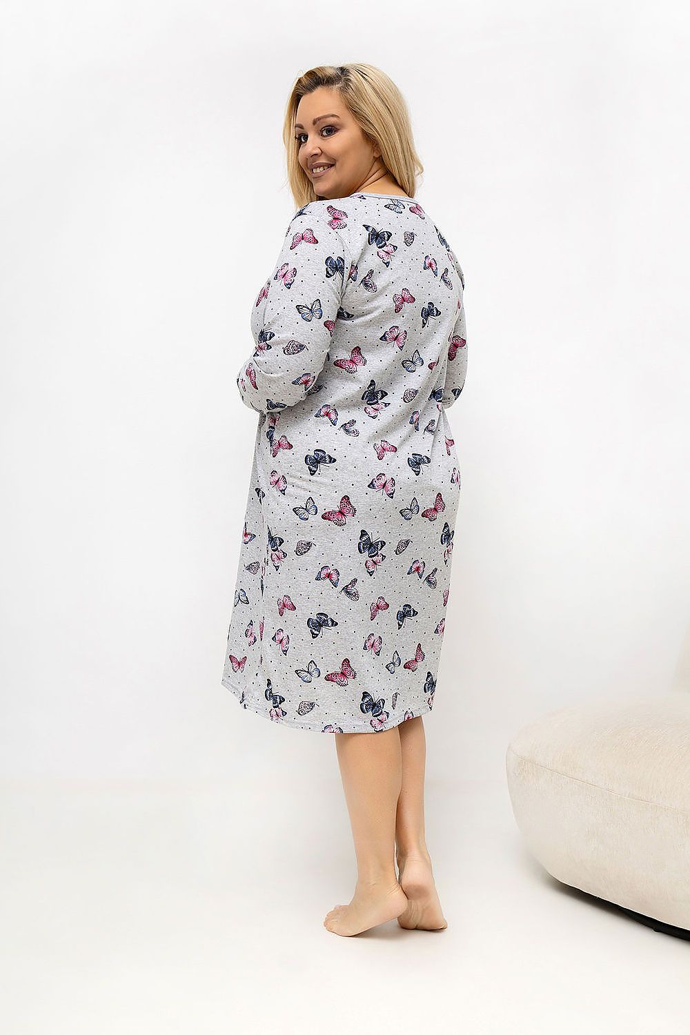 Nachtjapon Plus Size model 226135 Forever Pink