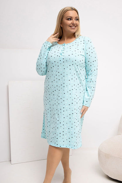  Nachtjapon Plus Size model 223302 Forever Pink 