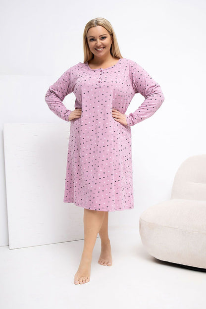 Nachtjapon Plus Size model 223303 Forever Pink 