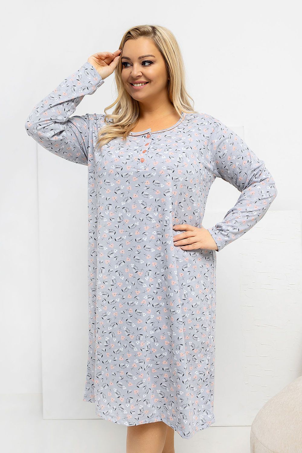  Nachtjapon Plus Size model 223307 Forever Pink 