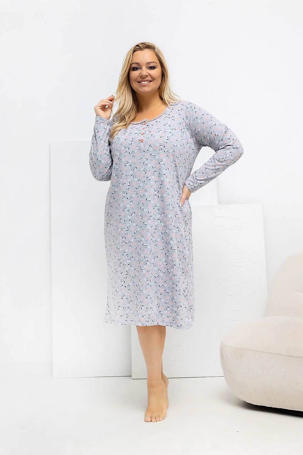  Nachtjapon Plus Size model 223307 Forever Pink 